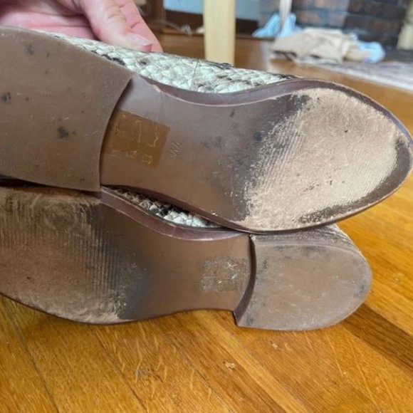 Madewell Snake Print Loafers - Picture 4 of 7